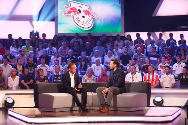 RALF RANGNICK, SVEN VOSS DAS AKTUELLE SPORTSTUDIO ZDF MAINZ 