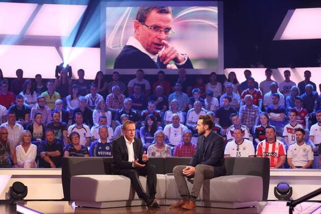 RALF RANGNICK, SVEN VOSS DAS AKTUELLE SPORTSTUDIO ZDF MAINZ 