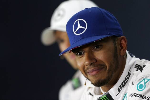 British Grand Prix, Silverstone 07 - 10 July 2016 09.07.2016 - Qualifying, press conference PK Pressekonferenz Lewis Hamilton (GBR) Mercedes AMG F1 W07 Hybrid 