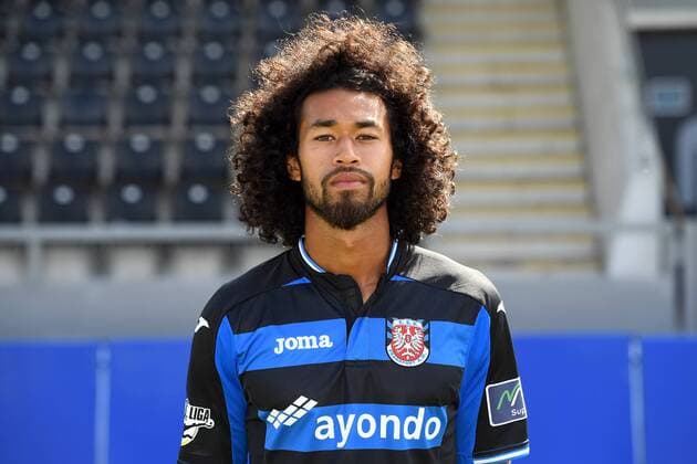 10.07.2016, Fußball, GER, 3.Liga, Portraettermin 2016 2017 FSV Frankfurt Fototermin, emspor v.l. La«Vere La Vere LaVere Corbin-Ong (FSV Frankfurt) Frankfurt am Main