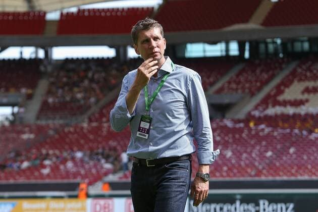 11.07.2016, xjfx, Fussball Europameisterschaft 2016 U19 (U 19), Deutschland - Italien, emspor v.l. Trainer Guido Streichsbier (Deutschland),FREISTELLER Stuttgart