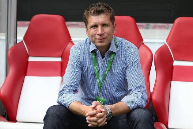 11.07.2016, xjfx, Fussball Europameisterschaft 2016 U19 (U 19), Deutschland - Italien, emspor v.l. Trainer Guido Streichsbier (Deutschland),FREISTELLER Stuttgart