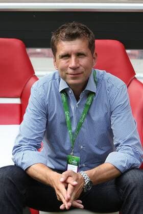 11.07.2016, xjfx, Fussball Europameisterschaft 2016 U19 (U 19), Deutschland - Italien, emspor v.l. Trainer Guido Streichsbier (Deutschland),FREISTELLER Stuttgart