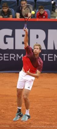 Foto : Florian Mayer ( GER ) Tennis German Open in Hamburg Mon. 11.07.2016