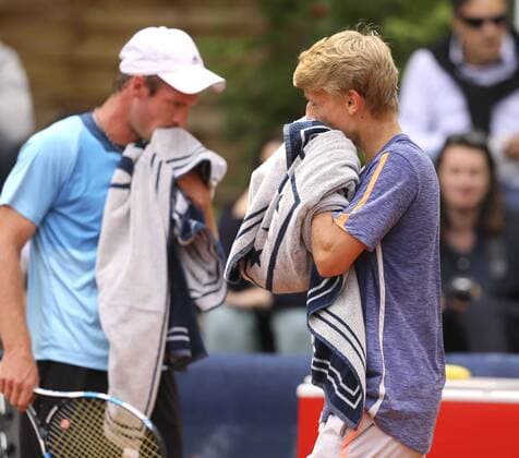 Foto : Marvin Moeller (GER) bekam eine Wildcard Tennis German Open in Hamburg Mon. 11.07.2016
