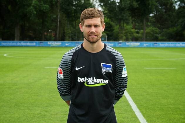 Fussball Berlin 12.07.2016 GER, 1. BL, DFL, Portraittermin, Porträttermin 2016 2017 Hertha BSC Berlin Thomas Kraft (Torwart)