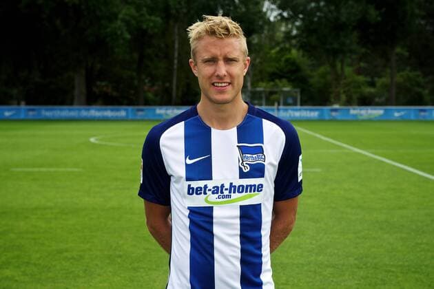 Fussball Berlin 12.07.2016 GER, 1. BL, DFL, Portraittermin, Porträttermin 2016 2017 Hertha BSC Berlin Per Skjelbred