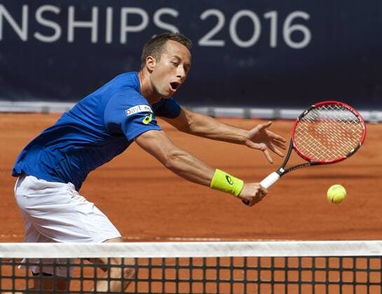Bilder des Tages - SPORT Tennis am Rothenbaum in Hamburg Phillipp Kohlschreiber GER Â