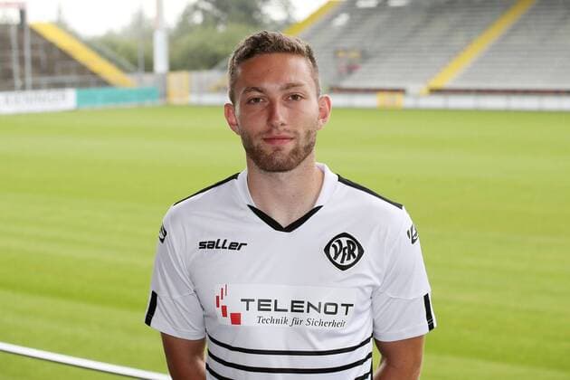 Fußball, GER, 3.Liga, Portraettermin 2016 2017, VfR Aalen, Neuzugang Rico Preissinger ( VfR Aalen ), Aalen Copyright: Eibner-Pressefoto Langer