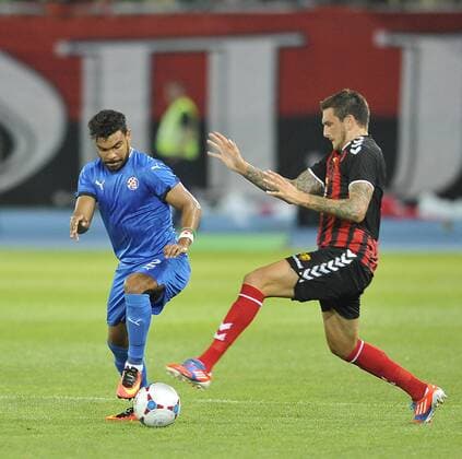 Second qualifying round of UEFA Champions League, FK Vardar Skoplje - GNK Dinamo. 12.07.2016., stadium National Arena Philip II of Macedonia, Skopje, Macedonia - Second qualifying round of UEFA Champions League, FK Vardar Skoplje - GNK Dinamo. Paulo Machado.  STR-1234 HaloPix PIXSELL