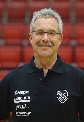 Handball TVB 1898 Stuttgart Mannschaftsvorstellung , Herbert Stadler( Betreuer )