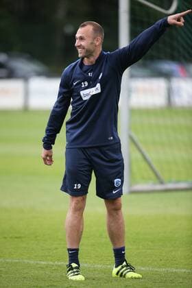 Genk s Thomas Buffel pictured during a training session of Belgian first league soccer team RC Genk, Wednesday 13 July 2016, in Genk. Tomorrow Genk is playing the first leg of the second qualification round in the Europa League competition against Montenegro s Buducnost Podgorica. VIRGINIExLEFOUR  x04890657x