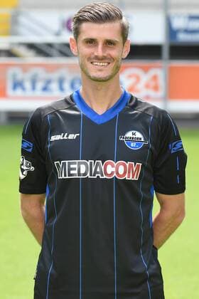 Fußball 3. Liga, Porträttermin 2016 2017 SC Paderborn 07 am 13.07.2016 in der Benteler-Arena in Paderborn Marc Vucinovic (Paderborn) mt