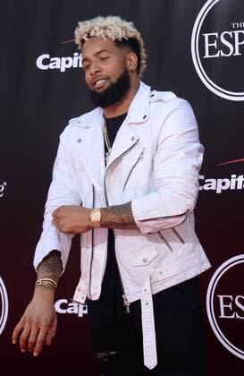 NFL American Football Herren USA player Odell Beckham Jr. attends the ESPY Awards at Microsoft Theater in Los Angeles on July 13, 2016.  LAP2016071346 JIMxRUYMEN