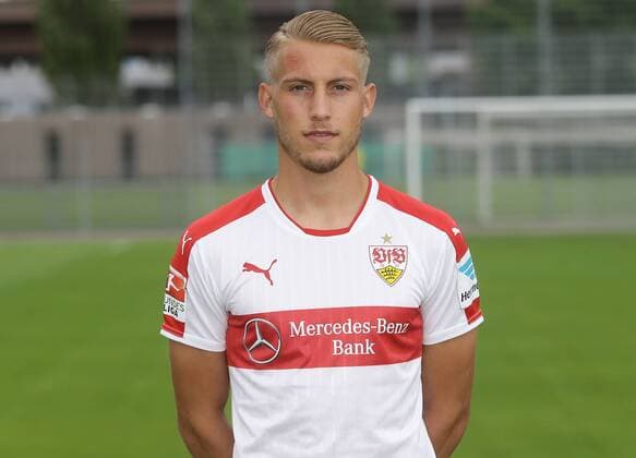 Fussball 2. Bundesliga 2016 2017 13.07.2014 Fototermin beim VfB Stuttgart: Mart Ristl