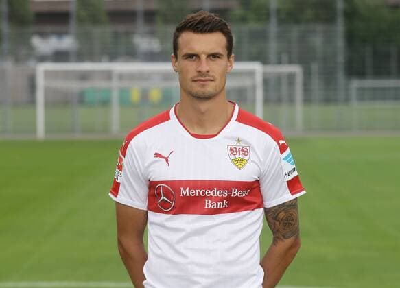 Fussball 2. Bundesliga 2016 2017 13.07.2014 Fototermin beim VfB Stuttgart: Philip Heise