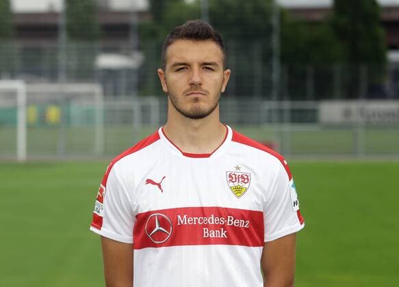 Fussball 2. Bundesliga 2016 2017 13.07.2014 Fototermin beim VfB Stuttgart: Anto Grgic