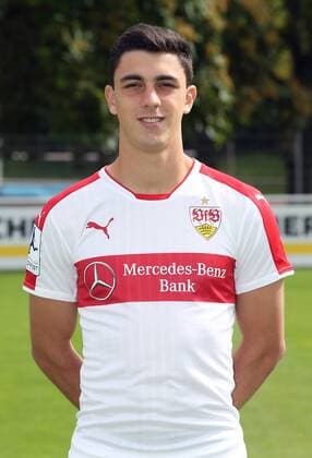 14.07.2016, Stuttgart, Fußball Regionalliga Saison 2016 2017 VfB Stuttgart II: Mannschaftsfoto, Fototermin, Portraits: Joel Sonora