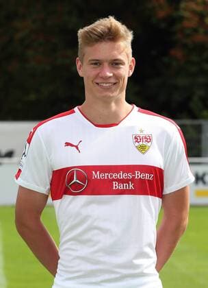 14.07.2016, Stuttgart, Fußball Regionalliga Saison 2016 2017 VfB Stuttgart II: Mannschaftsfoto, Fototermin, Portraits: Jan Ferdinand