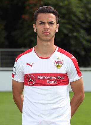 14.07.2016, Stuttgart, Fußball Regionalliga Saison 2016 2017 VfB Stuttgart II: Mannschaftsfoto, Fototermin, Portraits: Samir Bajrami