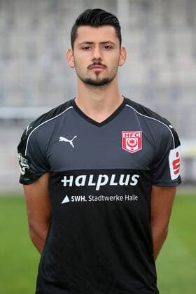Hallescher FC Fußball Saison 2016-17 Halle Saale, 14.07.2016, Fußball, 3.Liga, GER, Porträttermin 2016 2017. , Hallescher FC , Im Bild: Torwart Michael Netolitzky ,