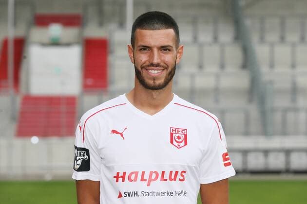 Hallescher FC Fußball Saison 2016-17 Halle Saale, 14.07.2016, Fußball, 3.Liga, GER, Porträttermin 2016 2017. , Hallescher FC , Im Bild: Klaus Gjasula ,