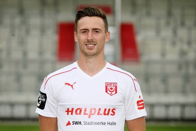 Hallescher FC Fußball Saison 2016-17 Halle Saale, 14.07.2016, Fußball, 3.Liga, GER, Porträttermin 2016 2017. , Hallescher FC , Im Bild: Martin Röser Roeser ,
