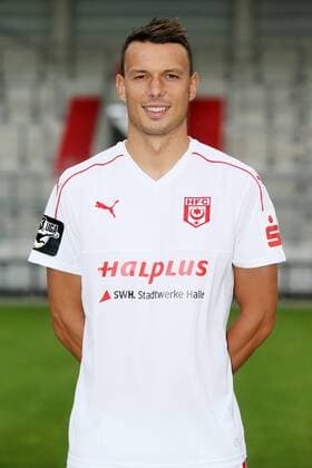 Hallescher FC Fußball Saison 2016-17 Halle Saale, 14.07.2016, Fußball, 3.Liga, GER, Porträttermin 2016 2017. , Hallescher FC , Im Bild: Petar Sliskovic ,