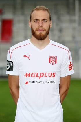 Hallescher FC Fußball Saison 2016-17 Halle Saale, 14.07.2016, Fußball, 3.Liga, GER, Porträttermin 2016 2017. , Hallescher FC , Im Bild: Timo Furuholm ,