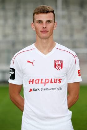 Hallescher FC Fußball Saison 2016-17 Halle Saale, 14.07.2016, Fußball, 3.Liga, GER, Porträttermin 2016 2017. , Hallescher FC , Im Bild: Lukas Stagge ,