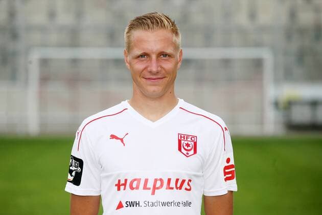 Hallescher FC Fußball Saison 2016-17 Halle Saale, 14.07.2016, Fußball, 3.Liga, GER, Porträttermin 2016 2017. , Hallescher FC , Im Bild: Dorian Diring ,