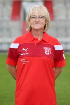 Hallescher FC Fußball Saison 2016-17 Halle Saale, 14.07.2016, Fußball, 3.Liga, GER, Porträttermin 2016 2017. , Hallescher FC , Im Bild: Dagmar Schultze, Betreuerin ,