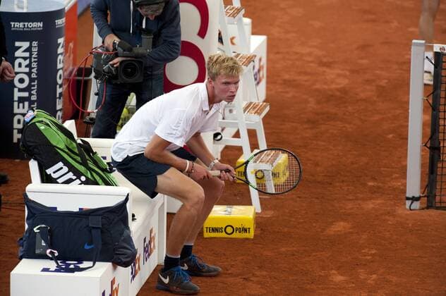 Tennis am Rothenbaum in Hamburg Louis Wessels GER Â
