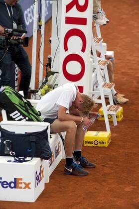 Tennis am Rothenbaum in Hamburg Louis Wessels GER Â