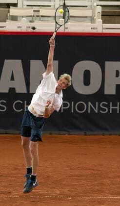 Tennis am Rothenbaum in Hamburg Louis Wessels GER Â