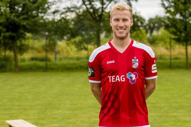 Weißensee , 140716 , Fußball, GER, 3.Liga, Porträttermin 2016 2017, Rot-Weiß Erfurt , Jens Möckel