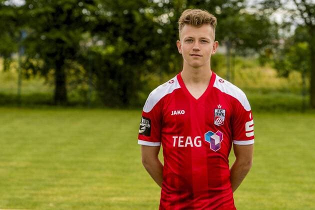 Weißensee , 140716 , Fußball, GER, 3.Liga, Porträttermin 2016 2017, Rot-Weiß Erfurt , Maximilian Pommer