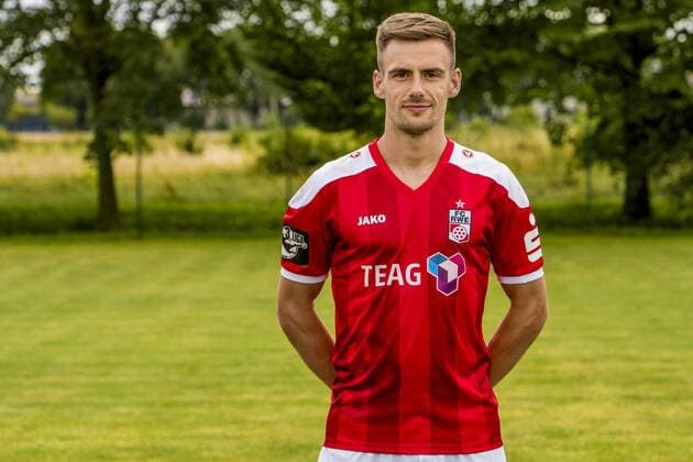 Weißensee , 140716 , Fußball, GER, 3.Liga, Porträttermin 2016 2017, Rot-Weiß Erfurt , Liridon Vocaj