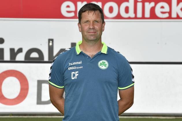 14.07.2016 - SpVgg Greuther Fürth Fuerth - 2. Fußball Bundesliga BL - Saison 2016 2017 - Fototermin Porträttermin - - Christian Fiedler (Torwarttrainer SpVgg Greuther Fürth ) - Einzelbild Einzelfoto Portrait Porträt Kopfbild