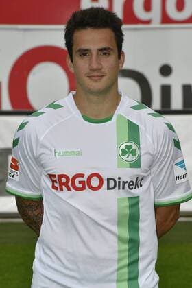 14.07.2016 - SpVgg Greuther Fürth Fuerth - 2. Fußball Bundesliga BL - Saison 2016 2017 - Fototermin Porträttermin - - Sercan Sararer ( 23, SpVgg Greuther Fürth ) - Einzelbild Einzelfoto Portrait Porträt Kopfbild