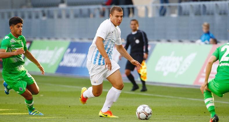 15.07.2016 Tissot Arena Biel , Saison 2016 2017 Herren Fussball Uhrencup 2016 Borussia Mönchengladbach - FC Zürich Vasilije Janjicic (FC Zürich) 