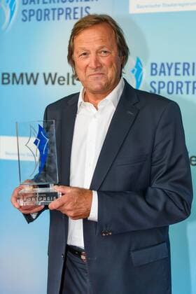 GER, Bayerische Sportpreis 2016 16.07.2016, BMW Welt, Muenchen, GER, Bayerische Sportpreis 2016, im Bild Preistraeger Erich Kühnhackl nordphotoxStraubmeier