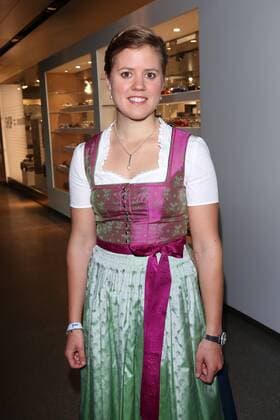 Viktoria Rebensburg (Olympiasiegerin Ski Alpin), Bayerischer Sportpreis 2016 in der BMW Welt in Muenchen am 16.07.2016