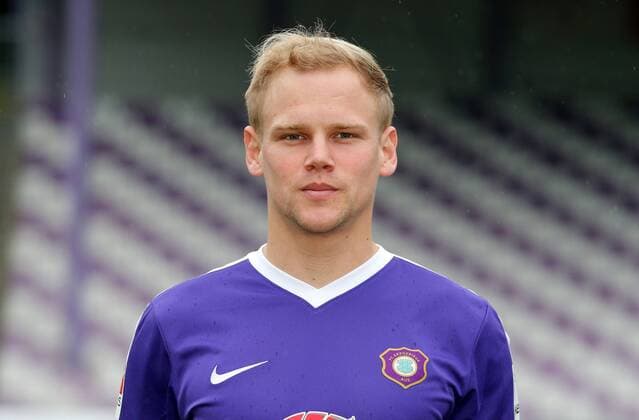 Team Erzgebirge Aue Fußball 2.Bundesliga 2016 17 Aue, 17.07.2016, Erzgebirgsstadion, Fußball, 2.Bundesliga , Porträttermin, Saison 2016 2017 , Im Bild; Sören Bertram. ,