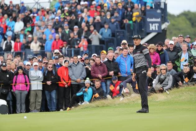 Henrik Stenson (SWE), JULY 17, 2016 - Golf : Henrik Stenson of Sweden on the 13th hole during the final round of the 145th British Open Championship at the Old Course, Royal Troon Golf Club in South Ayrshire, Scotland.  (waha018798)