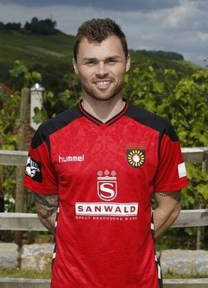 Marlon Krause 8SG) . Fototermin SG Sonnenhof Grossaspach 2016-2017 . Großaspach, GER, 15.07.2016 ,Fussball 3. Liga 2016 2017.