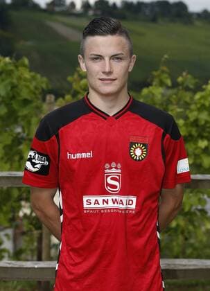 Marcel Damaschek (SG) . Fototermin SG Sonnenhof Grossaspach 2016-2017 . Großaspach, GER, 15.07.2016 ,Fussball 3. Liga 2016 2017.