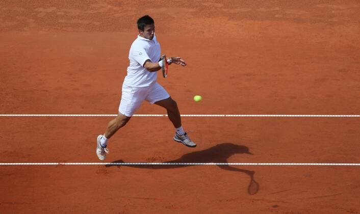 TENNIS - ATP Tennis Herren Generali Open 2016 KITZBUEHEL,AUSTRIA,18.JUL.16 - TENNIS - ATP World Tour, Generali Open. Image shows Igor Sijsling (NED). GEPAxpictures xAndreasxPranter