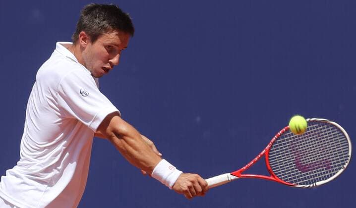 TENNIS - ATP Tennis Herren Generali Open 2016 KITZBUEHEL,AUSTRIA,18.JUL.16 - TENNIS - ATP World Tour, Generali Open. Image shows Igor Sijsling (NED). GEPAxpictures xAndreasxPranter