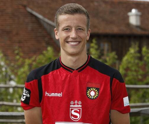 Lukas Hoffmann (SG) . Fototermin SG Sonnenhof Grossaspach 2016-2017 . Großaspach, GER, 15.07.2016 ,Fussball 3. Liga 2016 2017.